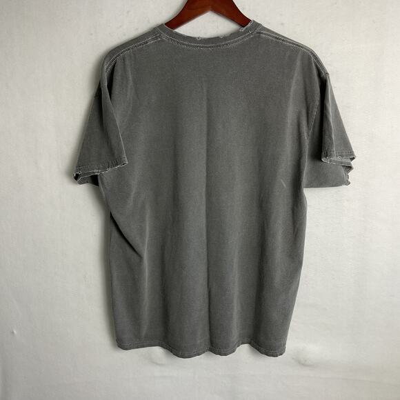 Urban Outfitters Oversized Distressed Tee Feed Your Curiosity Small Medium Grey - Picture 8 of 12